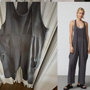 Urban Outfitters Utility Jumpsuit (Gray) $30, Size M